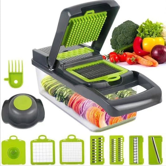 Vegetable Chopper Mandoline Slicer,Veggie Chopper, Multifunctional 10 in 1 Food Choppers
